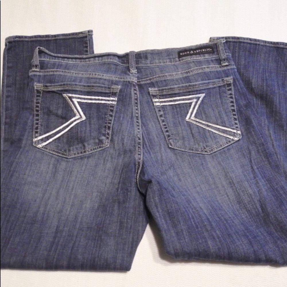 Rock & Republic Jean Capris Size 14
